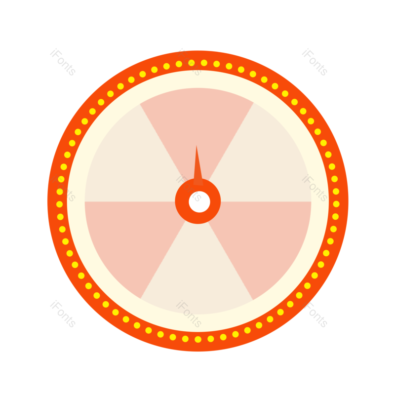 幸运转盘图片,抽奖元素,转盘PNG,免抠素材